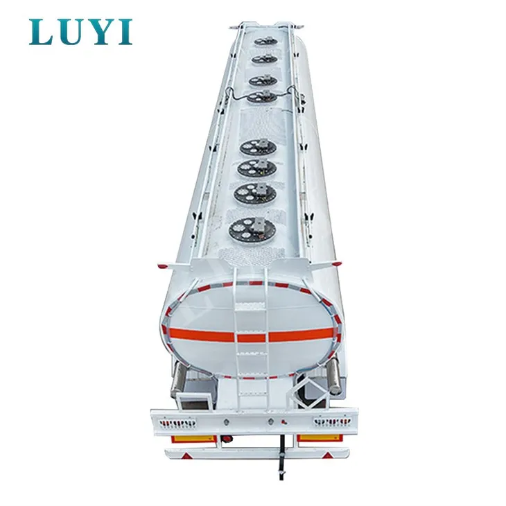 Nouvo 3 aks kabòn fe tank trelè