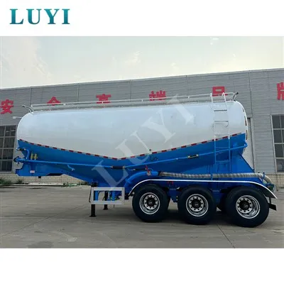 3-aks Powder Tanker Semi-trelè